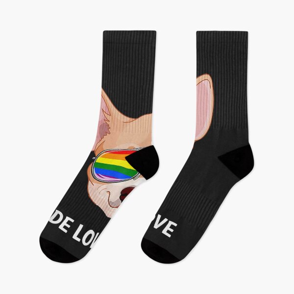 Item preview, Cute LGBT Pride Love Is Love Chihuahua Dog Puppy designed and sold by virnmjan.