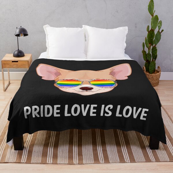 Item preview, Cute LGBT Pride Love Is Love Chihuahua Dog Puppy designed and sold by virnmjan.