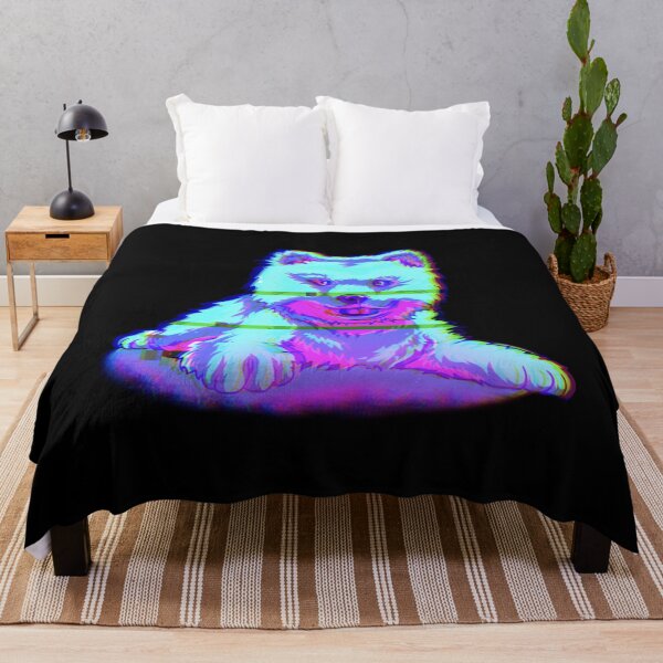 Item preview, Camiseta finlandesa Lapphund blancaFinnischer Lapphund Glitch effect designed and sold by JoeHarty.