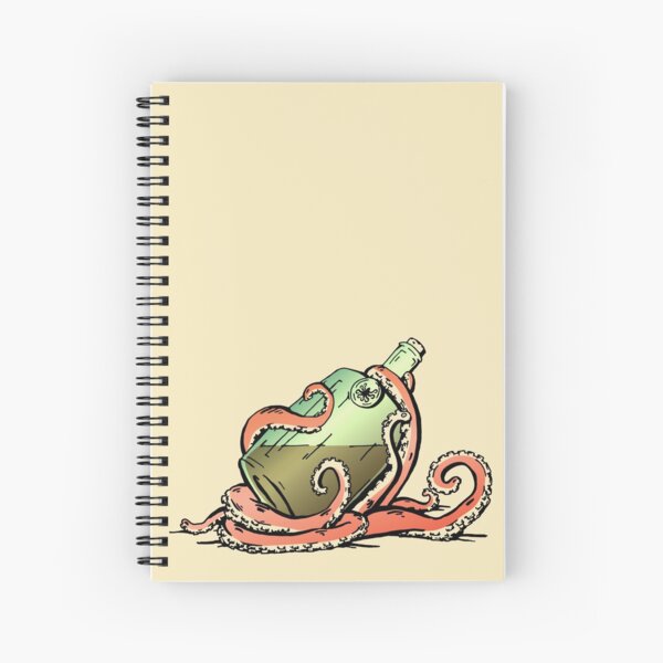 And a Bottle of Rum Spiral Notebook