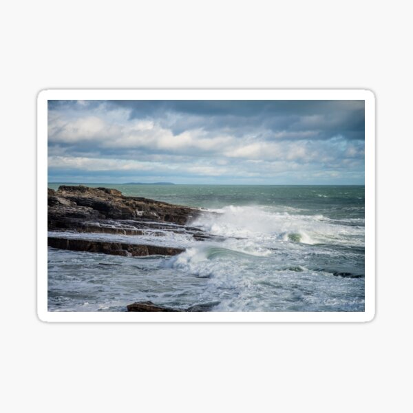 Coast off the Hook Lighthouse Sticker