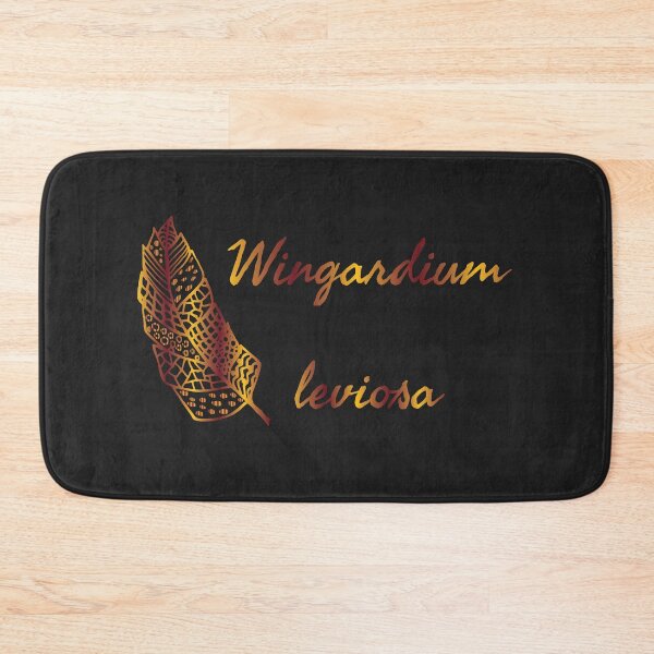 Item preview, Wingardium leviosa. Red and gold designed and sold by IriArt-Designs.