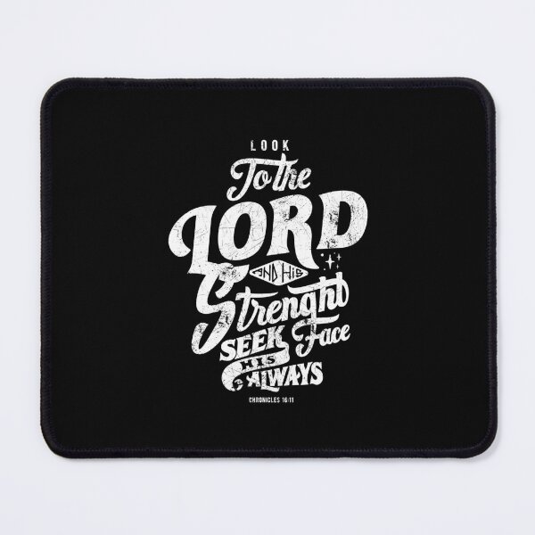 Item preview, LORD STRONG QUOTES STRONGER SAYINGS JESUS GOD BIBLE MOTIVE GIFT designed and sold by Super3.
