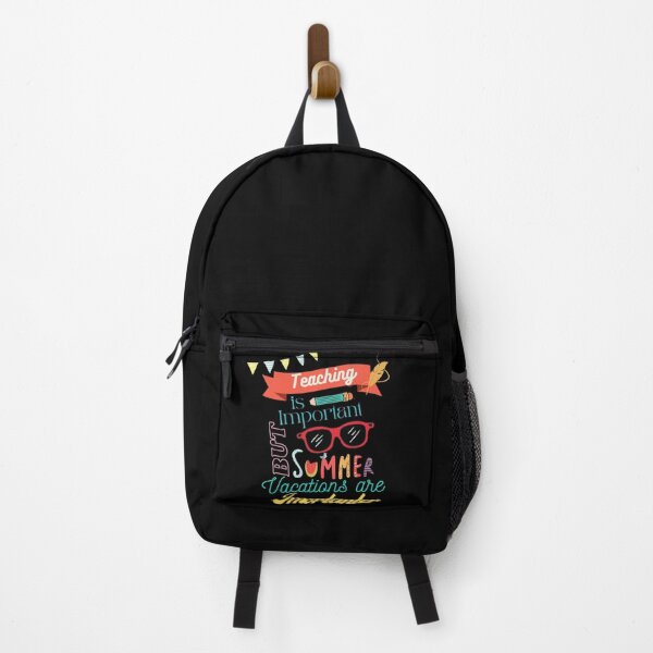 Item preview, Teaching Is Important But Summer Vacation Is Importanter designed and sold by Miraal & Co ⭐️⭐️⭐️⭐️⭐️.