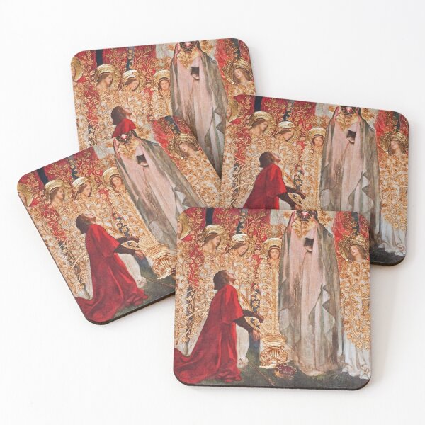 Item preview, The Quest of the Holy Grail - Edwin Austin Abbey  designed and sold by Vintage Designs +.