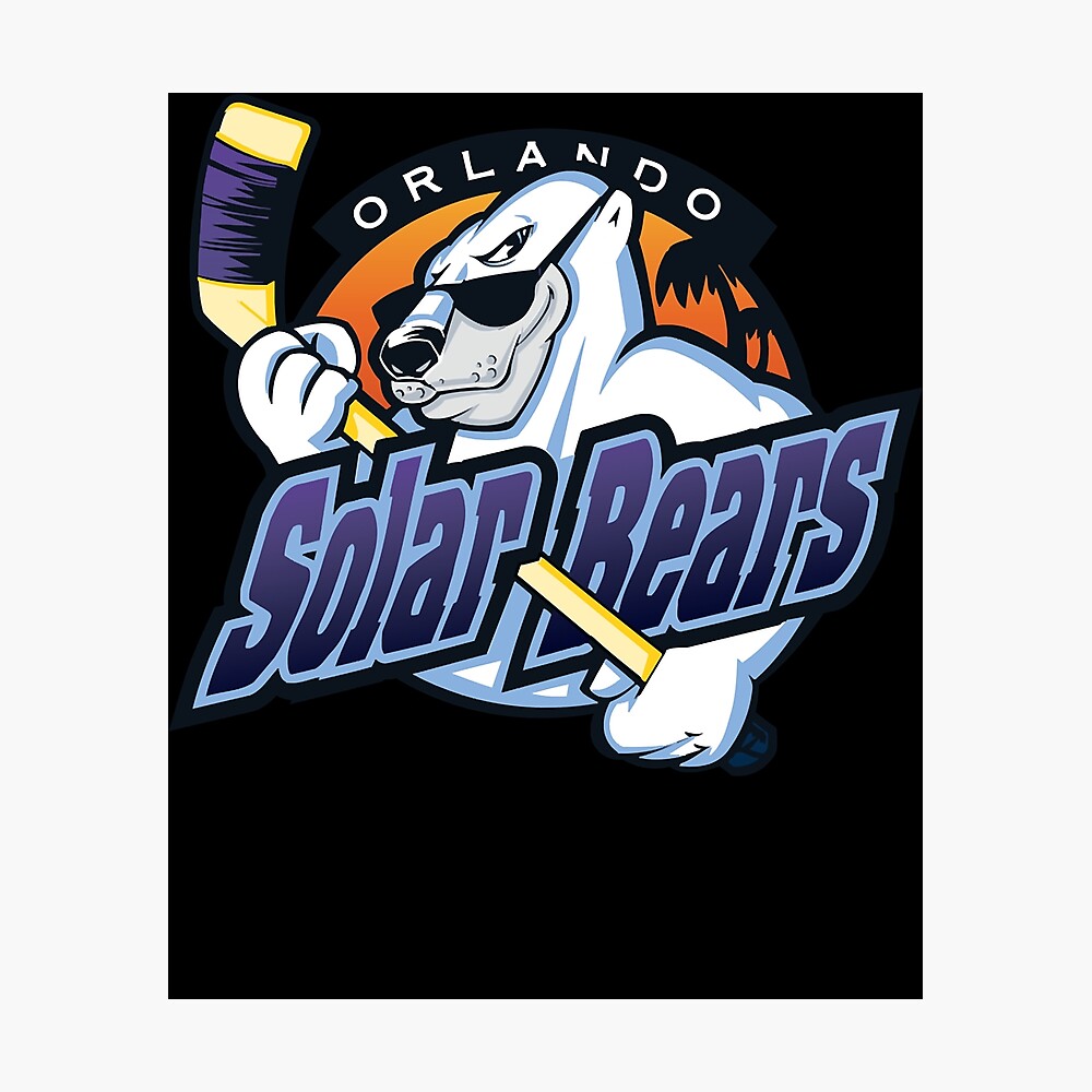 Adult Primary Logo T-Shirt – Orlando Solar Bears Team Store