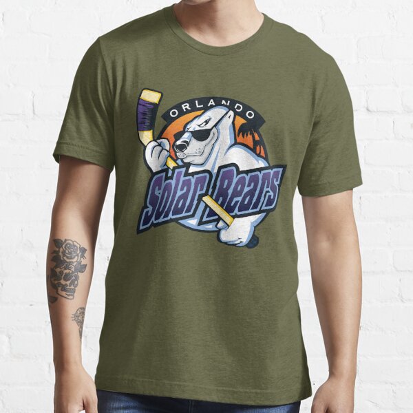 Defunct Orlando Solar Bears IHL Hockey Team Logo Essential T-Shirt for  Sale by SherriLee12