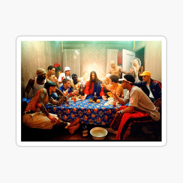 Last Supper Sticker For Sale By Nicholastucker Redbubble