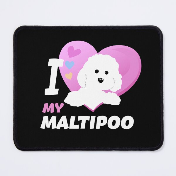 Artikelvorschau, Ich liebe mein Maltipoo. Weißer Maltipoo entworfen und verkauft von natysik111188.