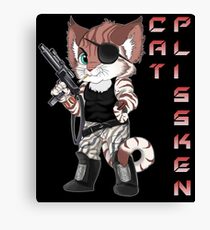 Cat Plissken Canvas Print