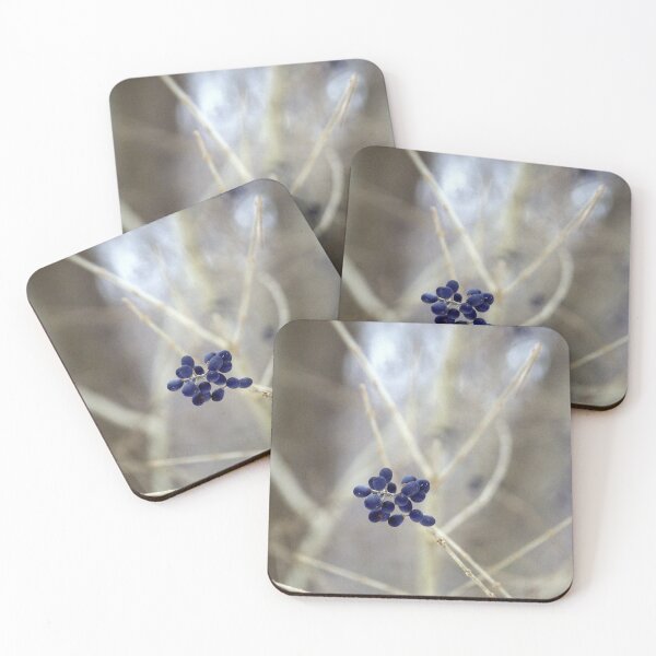 Item preview, Black berries in a Winter Bokeh. designed and sold by Billlee.