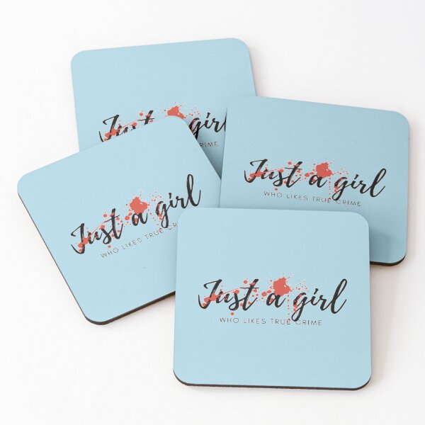 Item preview, Just a girl who likes true crime splatter designed and sold by SimardShopSS.