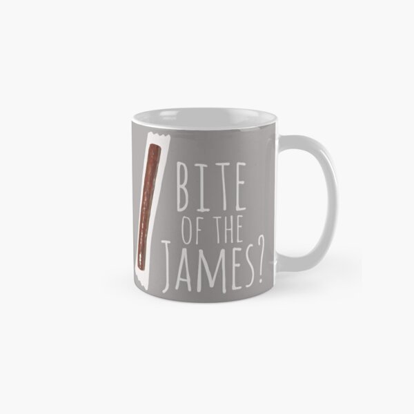 A Bite of the James Slim Jim the Fundamentals of Caring Funny Slogan Cup  Coffee Ceramic Mug 11oz 