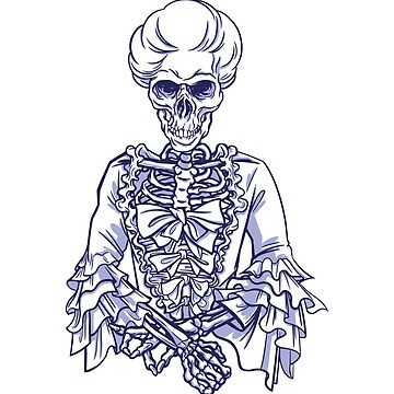 Vorschaubild zum Design Skeleton old Lady von Kobeko