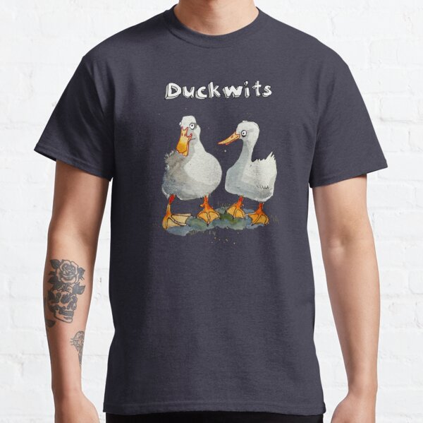Idiotic Ducks - ducking about Classic T-Shirt