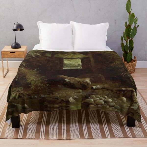 Item preview, Outdoor Study on Strawberry Creek 1892 - Edwin Deakin designed and sold by Vintage Designs +.