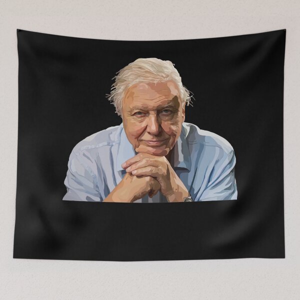 Item preview, Proud  David Attenborough Christmas Knit Cool Gift designed and sold by Arleneewing.
