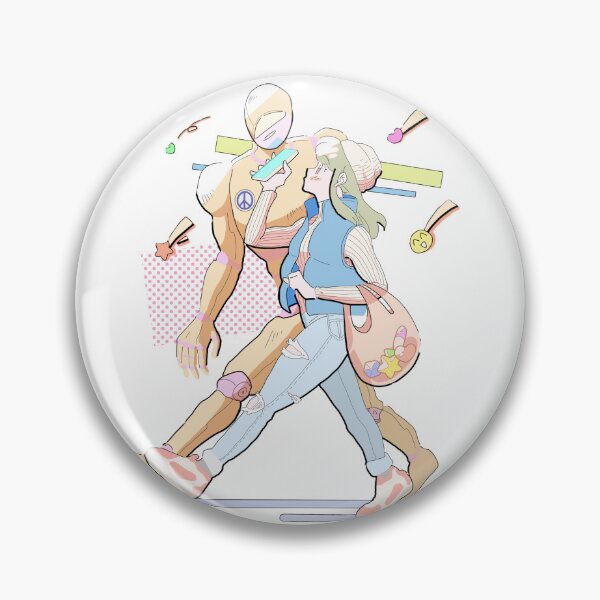 Item preview, walking with a robot designed and sold by YuutsuNeko.