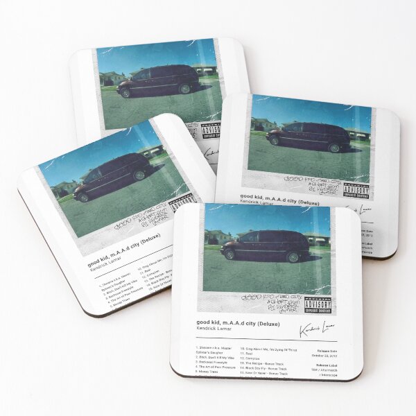 Item preview, Kendrick Lamar - good kid, m.A.A.d city (Deluxe) - Album Art Poster designed and sold by farajeng45.