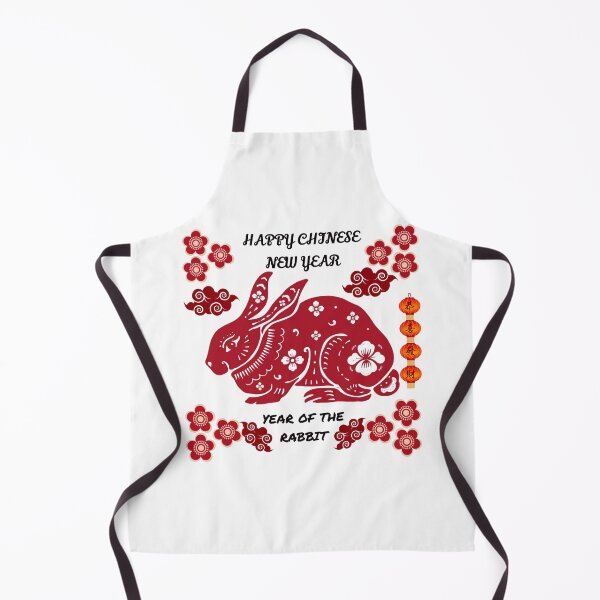 Item preview, Floral Mandala Rabbit Cute Orange Lanterns Happy Chinese New Year Year Of The Rabbit designed and sold by universegrace.