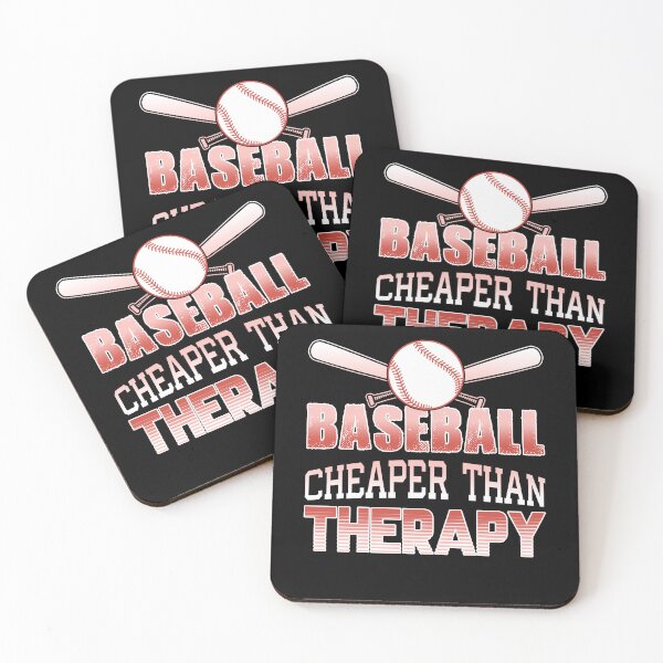 Item preview, Baseball Cheaper Than Therapy designed and sold by UnknownArtistt.