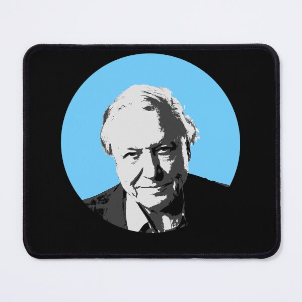 Item preview, Retro David Attenborough Illustration Cool Graphic Gift designed and sold by Arleneewing.