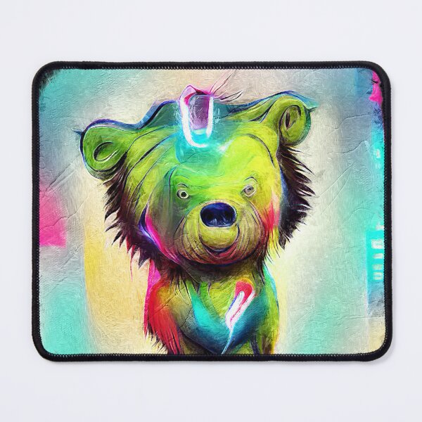 Item preview, Neon teddy bear designed and sold by creativedane.