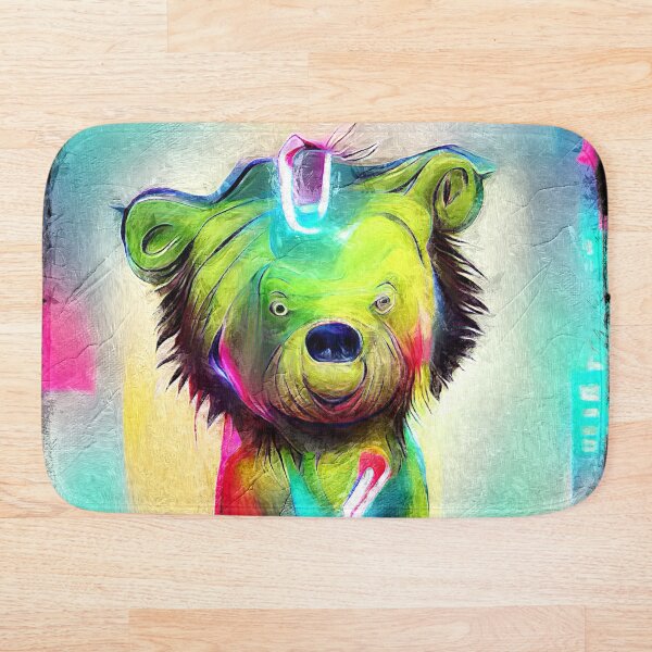 Item preview, Neon teddy bear designed and sold by creativedane.