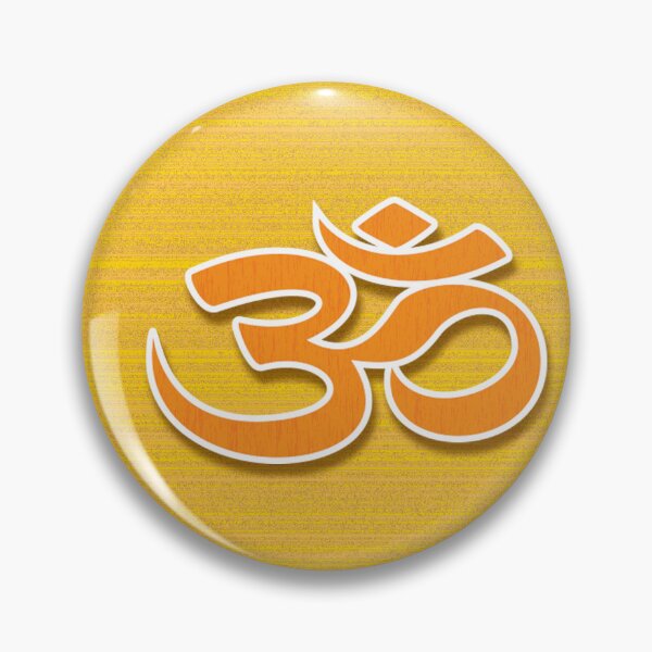 Item preview, Saffron Aum Symbol  background designed and sold by ZOXOFO.
