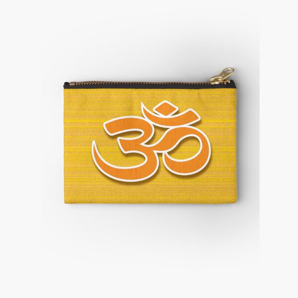 Item preview, Saffron Aum Symbol  background designed and sold by ZOXOFO.