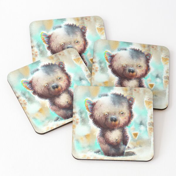 Item preview, Sad cute teddy bear designed and sold by creativedane.