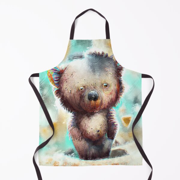 Item preview, Sad cute teddy bear designed and sold by creativedane.