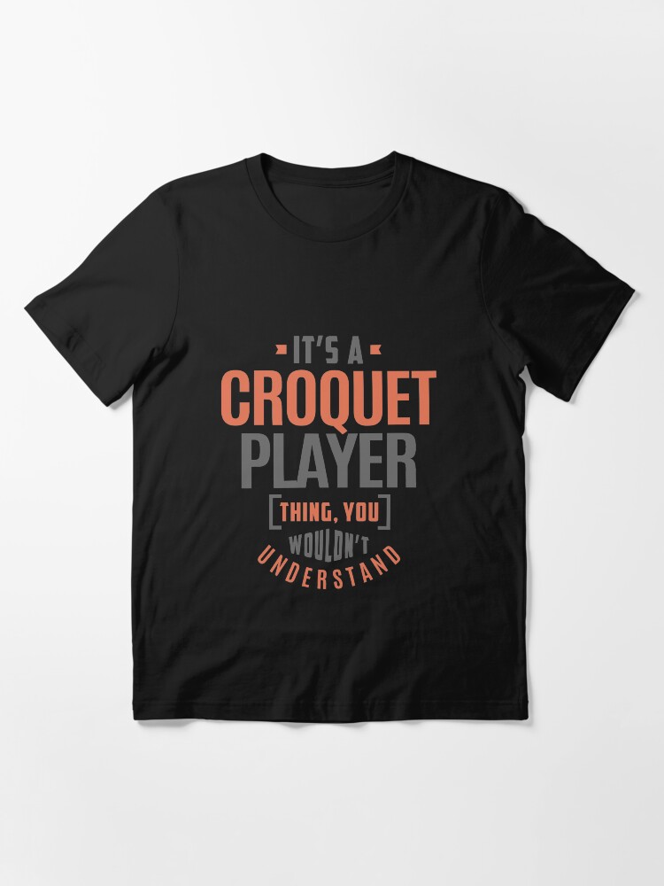 "Croquet Player" Tshirt for Sale by cidolopez Redbubble croquet