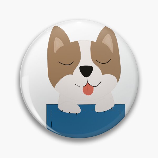 Item preview, Dog in the blue pocket designed and sold by de-creartique.