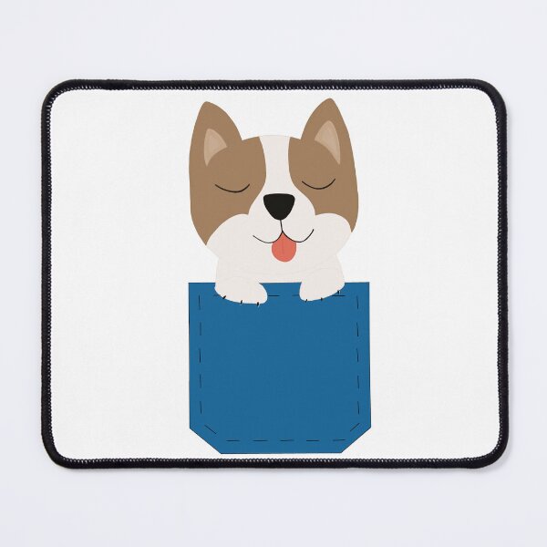 Item preview, Dog in the blue pocket designed and sold by de-creartique.