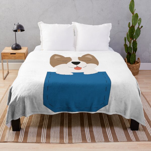 Item preview, Dog in the blue pocket designed and sold by de-creartique.