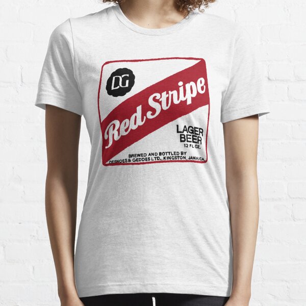 Red Stripe Beer Baseball Jersey Shirt Printed Gift For Mens And