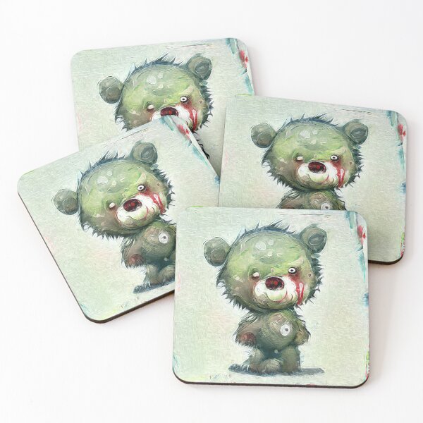 Item preview, Zombie teddy bear designed and sold by creativedane.
