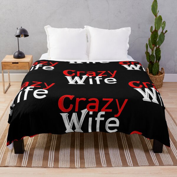 Item preview, Crazy Mad Wife Woman Love Lover designed and sold by MonArtisteSam.