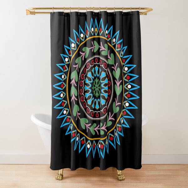 Item preview, Native American Style Ojibwe Floral Circle designed and sold by zuen.