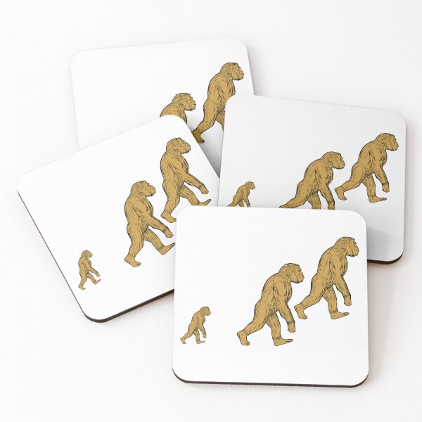 Item preview, Homo Habilis Walking Side Drawing designed and sold by Shifa19.