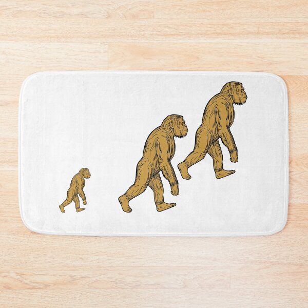 Item preview, Homo Habilis Walking Side Drawing designed and sold by Shifa19.