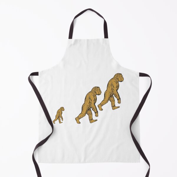 Item preview, Homo Habilis Walking Side Drawing designed and sold by Shifa19.