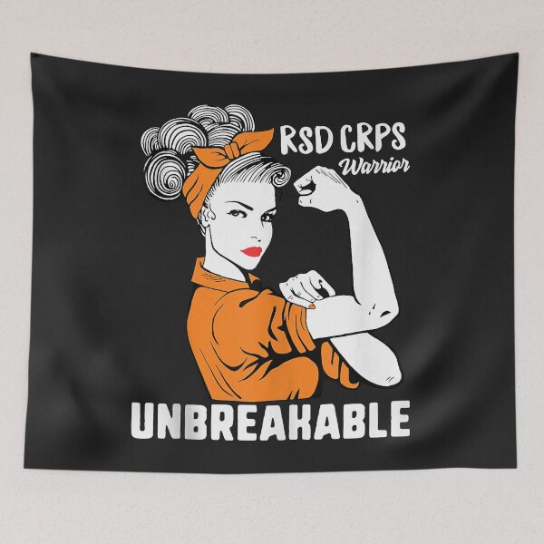 Item preview, RSD CRPS Awareness Warrior Complex Regional Strong Woman Tank Top designed and sold by JeffreyMCombs.