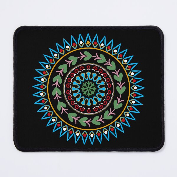 Item preview, Native American Style Ojibwe Floral Circle designed and sold by zuen.