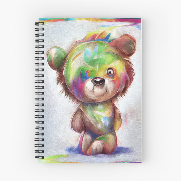 Item preview, Colorful teddy bear designed and sold by creativedane.