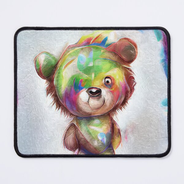 Item preview, Colorful teddy bear designed and sold by creativedane.
