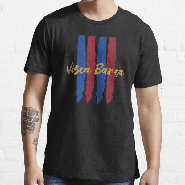 Visca Barca FC Barcelona shirt' Men's T-Shirt