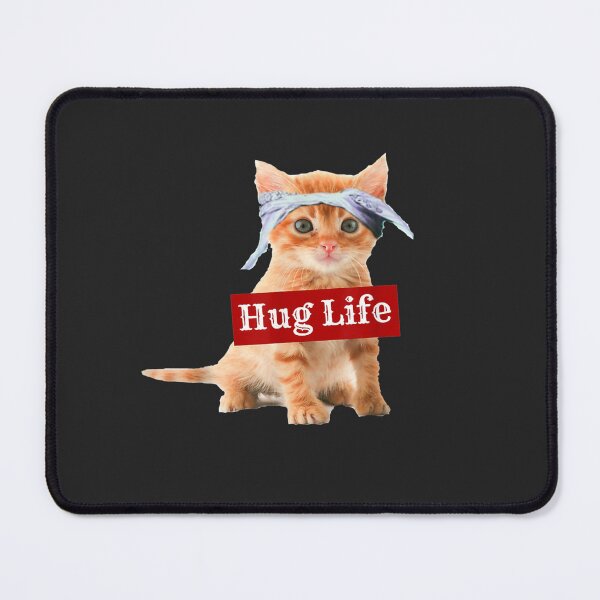 Item preview, Hug life kitty cat thug gansta kitten kitteh funny designed and sold by AlvaroCortes.
