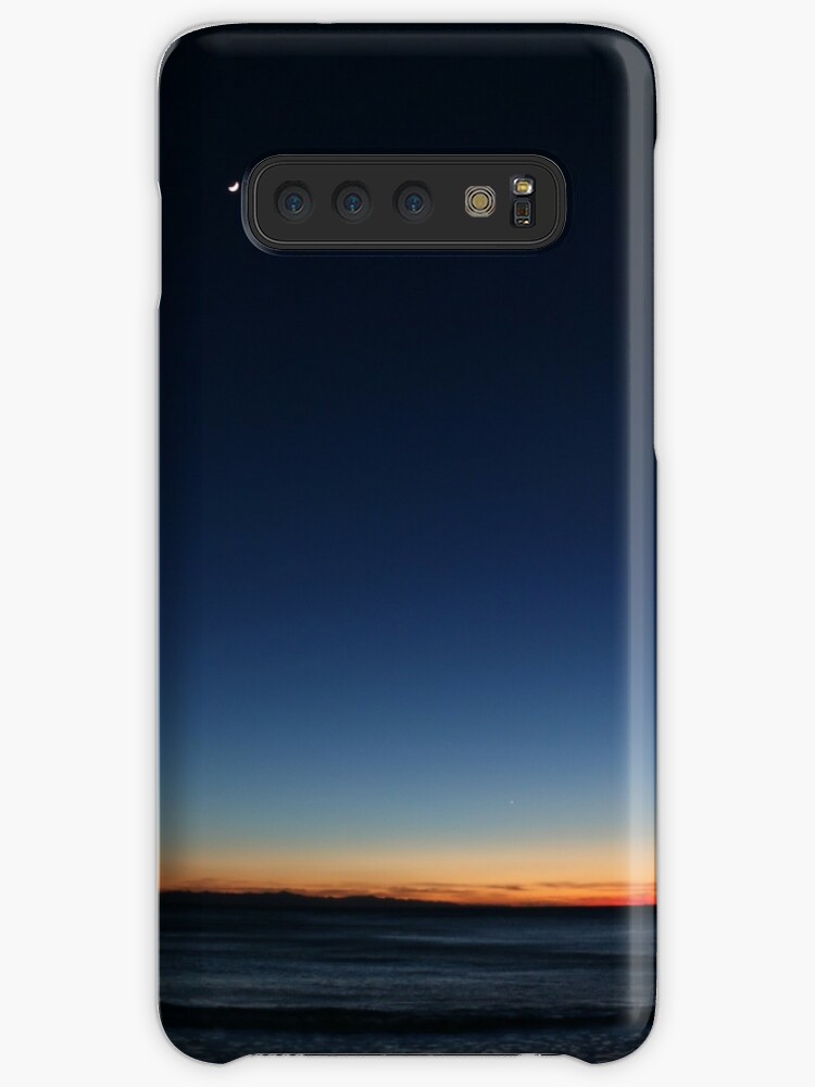Beach sunset at the coast line Samsung S10 Case